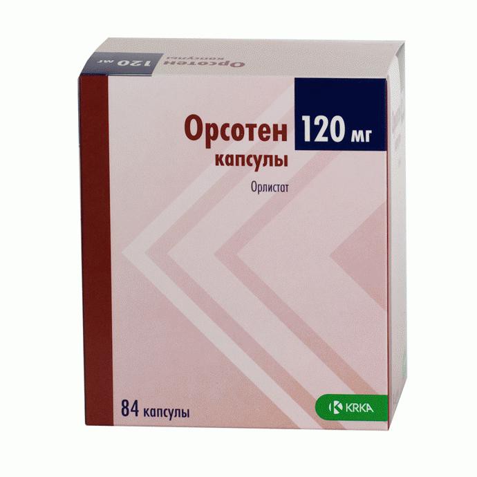 Орсотен капсулы 120 мг, 84 шт. - Бердск